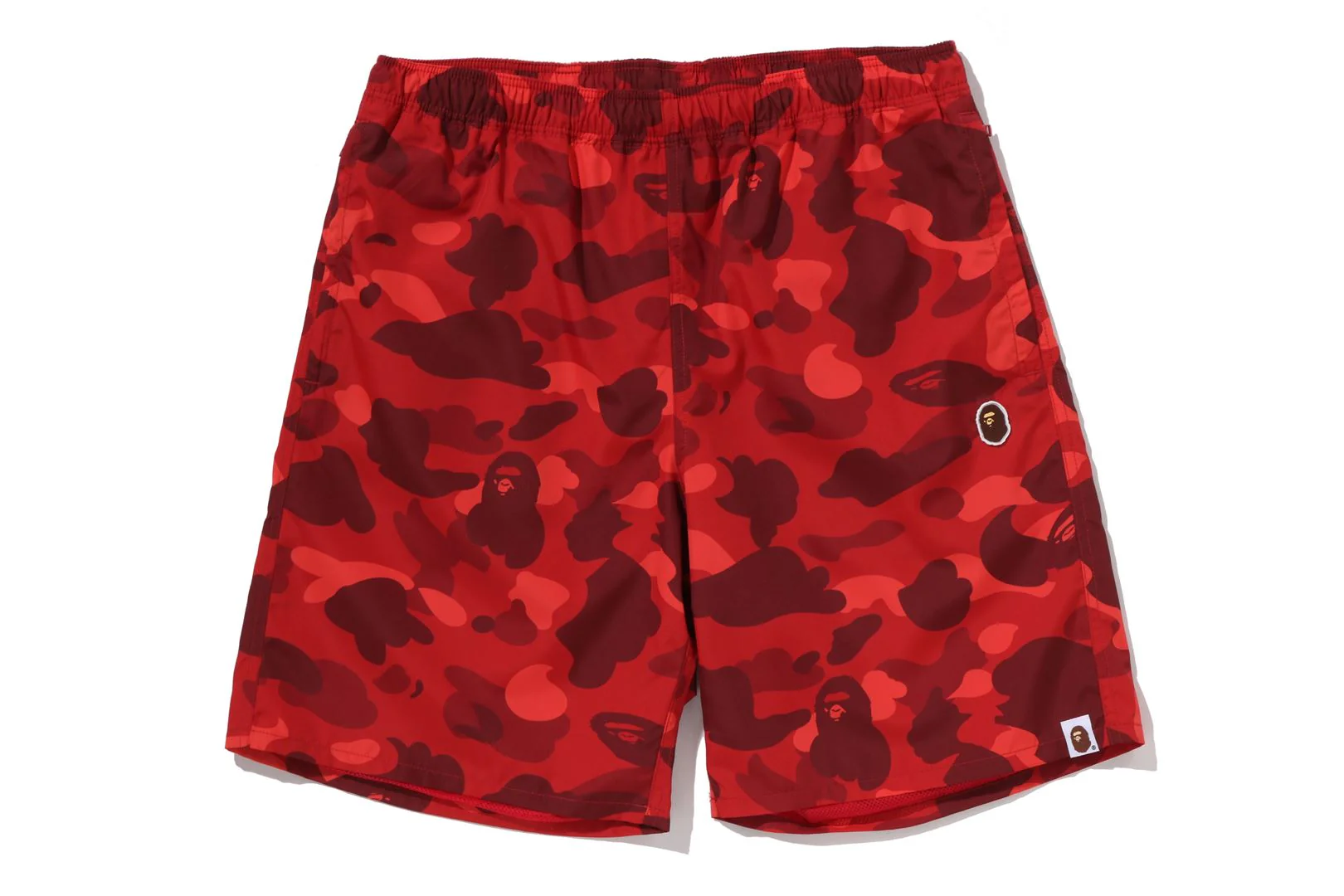 COLOR CAMO APE HEAD ONE POINT BEACH SHORTS - Image 13