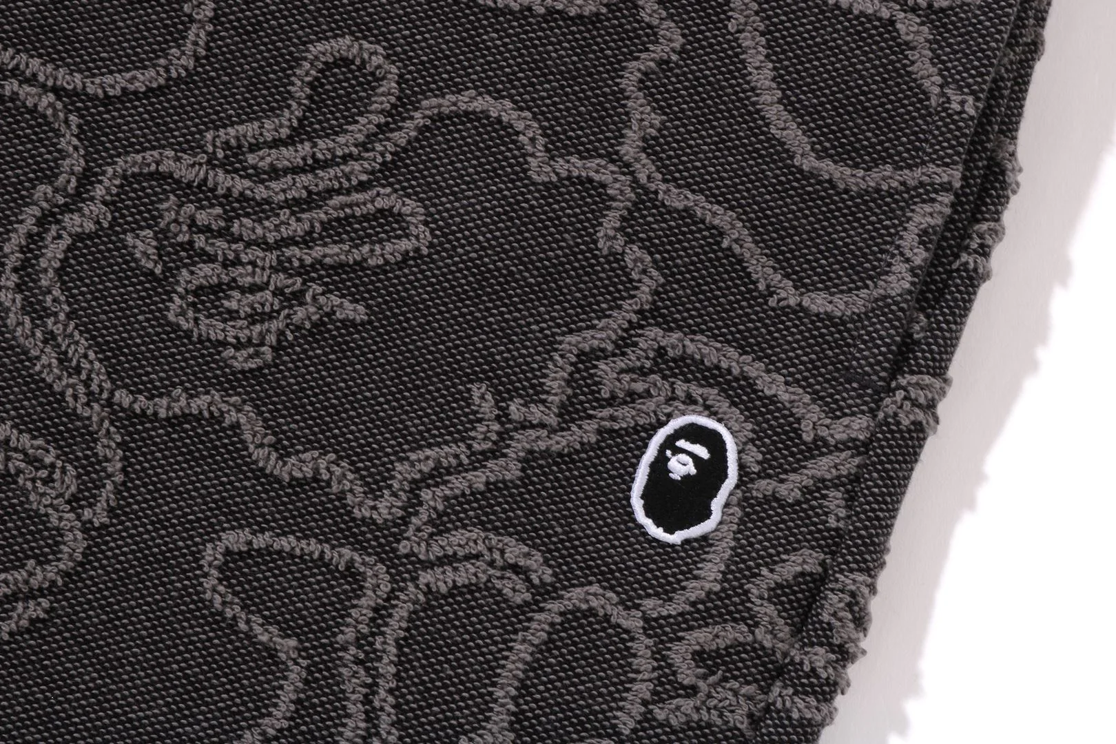 NEON CAMO JACQUARD SWEAT SHORTS - Image 3