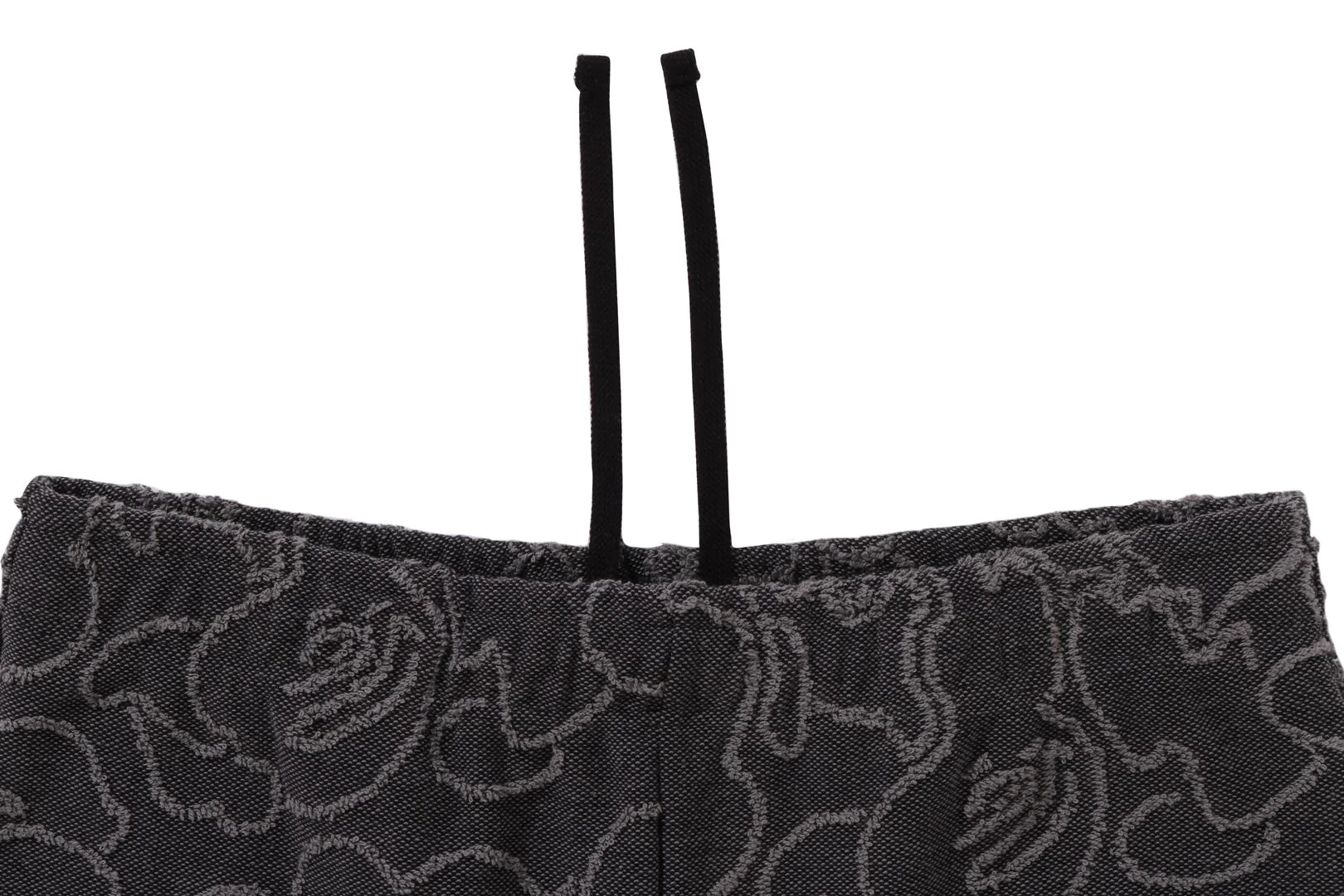 NEON CAMO JACQUARD SWEAT SHORTS - Image 4