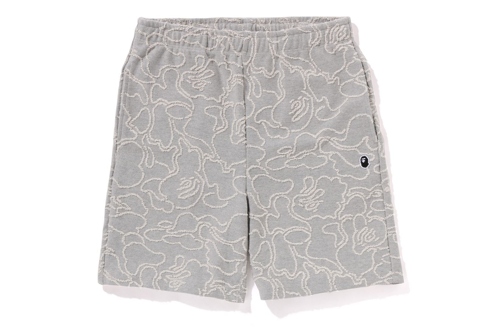NEON CAMO JACQUARD SWEAT SHORTS - Image 5