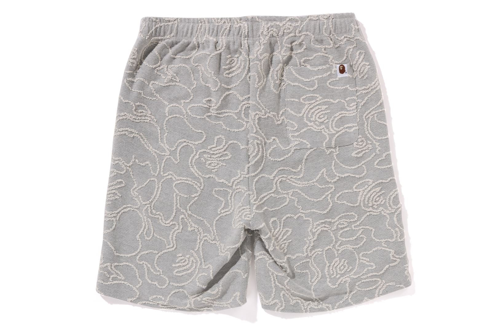 NEON CAMO JACQUARD SWEAT SHORTS - Image 6