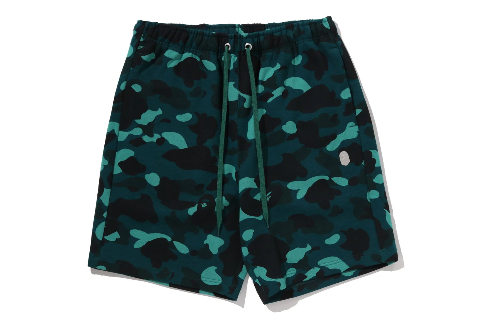 COLOR CAMO METAL APE HEAD RELAXED FIT SWEAT SHORTS - Image 4