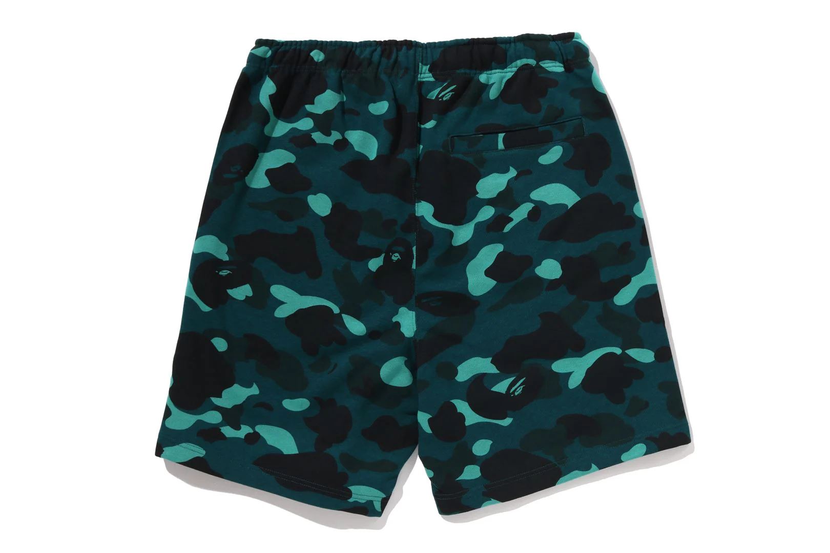 COLOR CAMO METAL APE HEAD RELAXED FIT SWEAT SHORTS - Image 5
