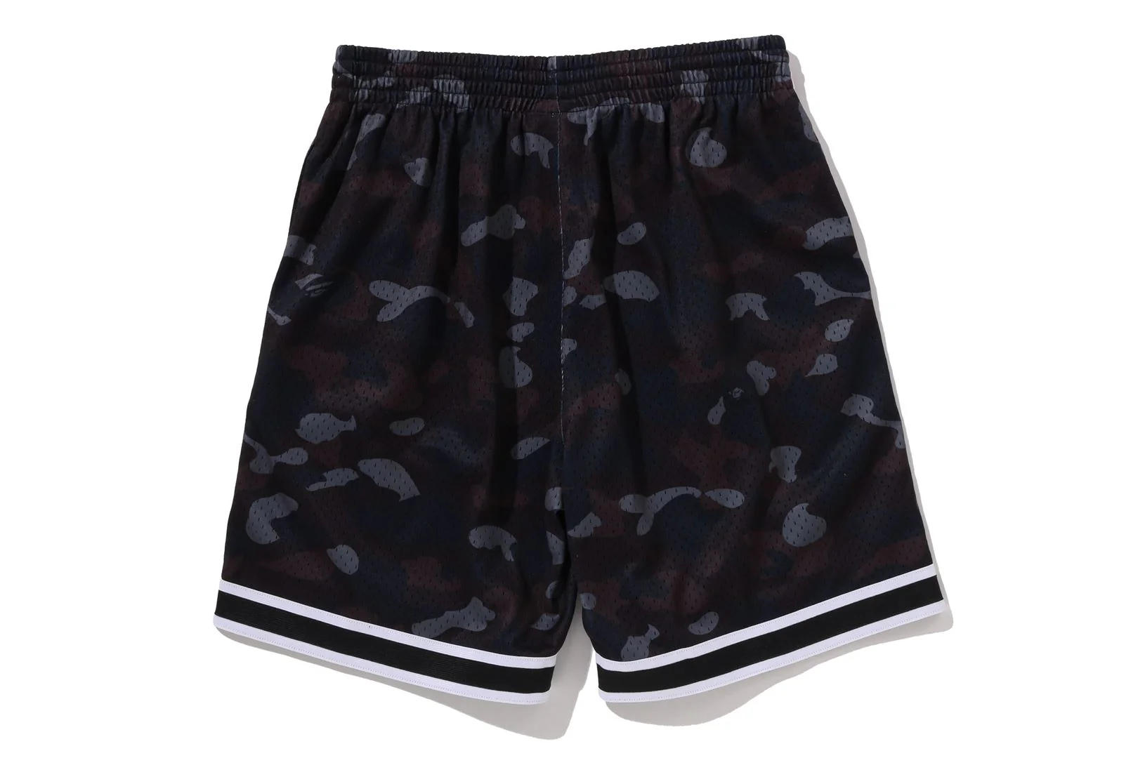 BAPE X M&N NBA - NEW JERSEY NETS SWINGMAN SHORTS - Image 2