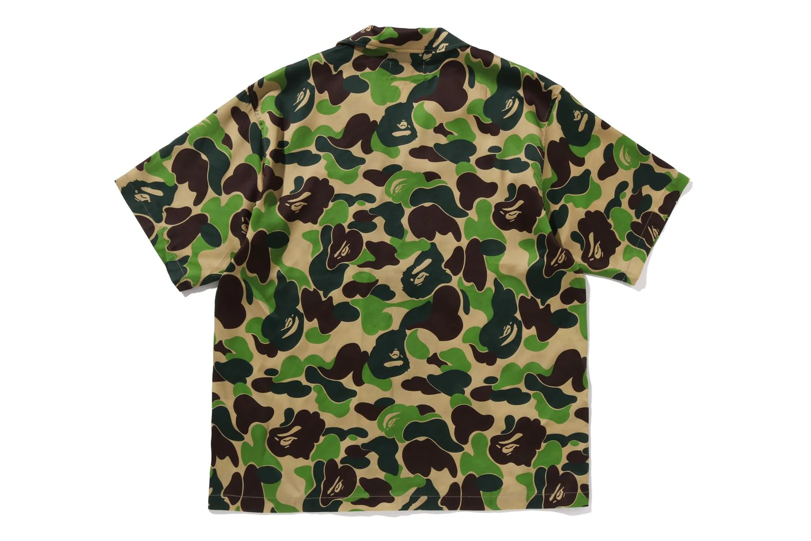 ABC CAMO OPEN COLLAR SS SHIRT - Image 2