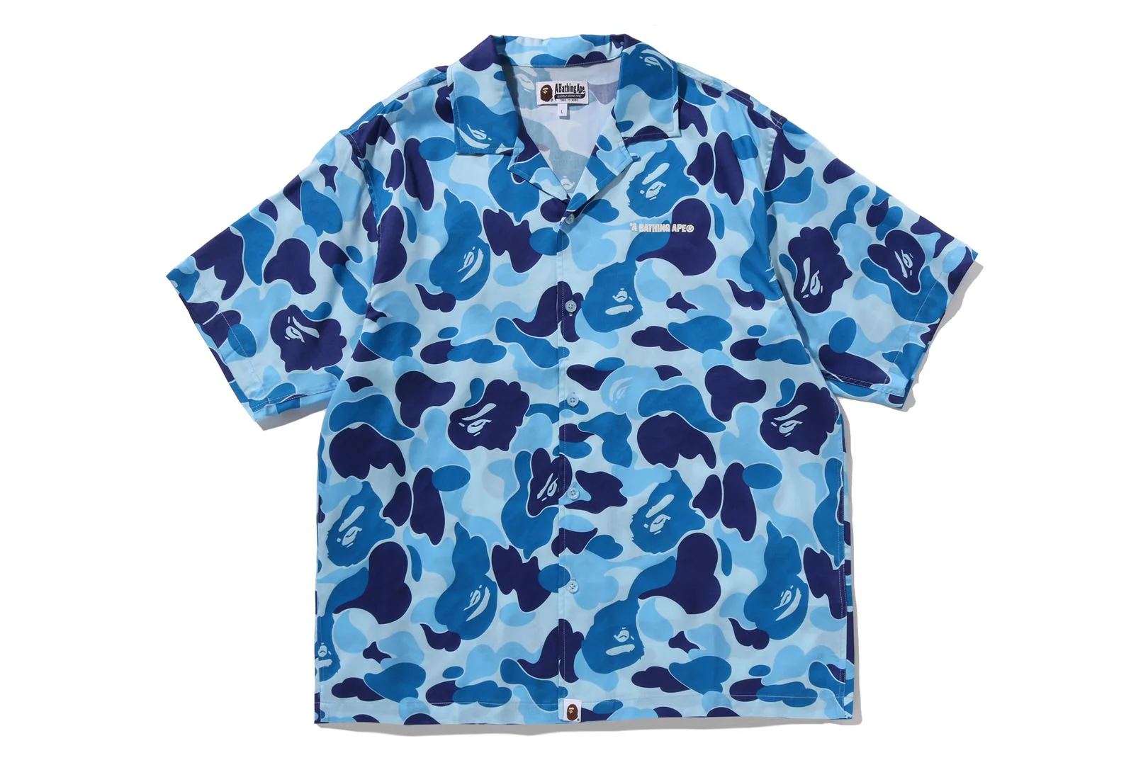 ABC CAMO OPEN COLLAR SS SHIRT - Image 7