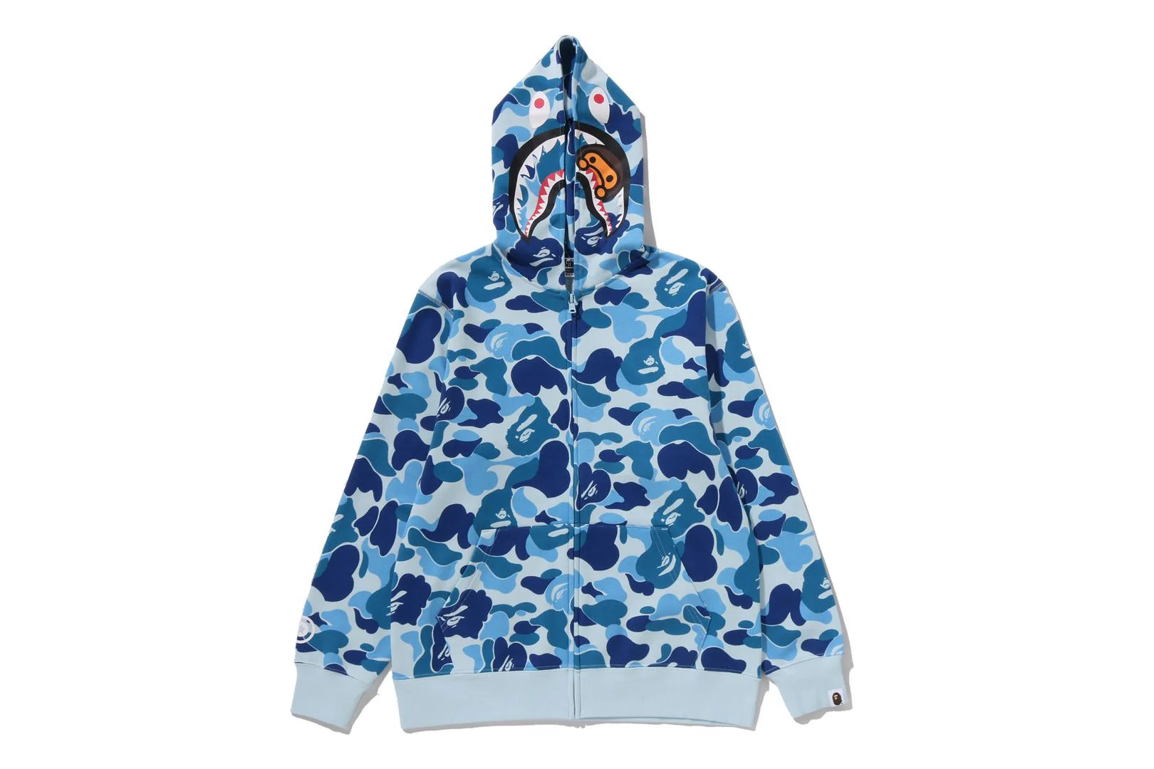 ABC CAMO MILO SHARK ZIP HOODIE JUNIOR