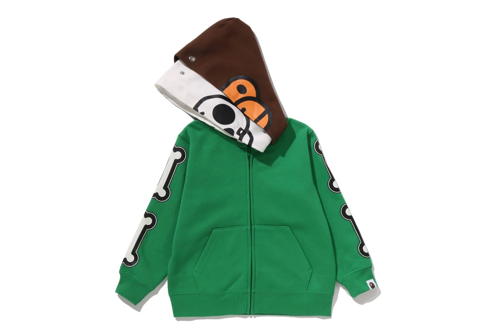 BABY MILO SKULL ZIP DOUBLE HOODIE KIDS - Image 11