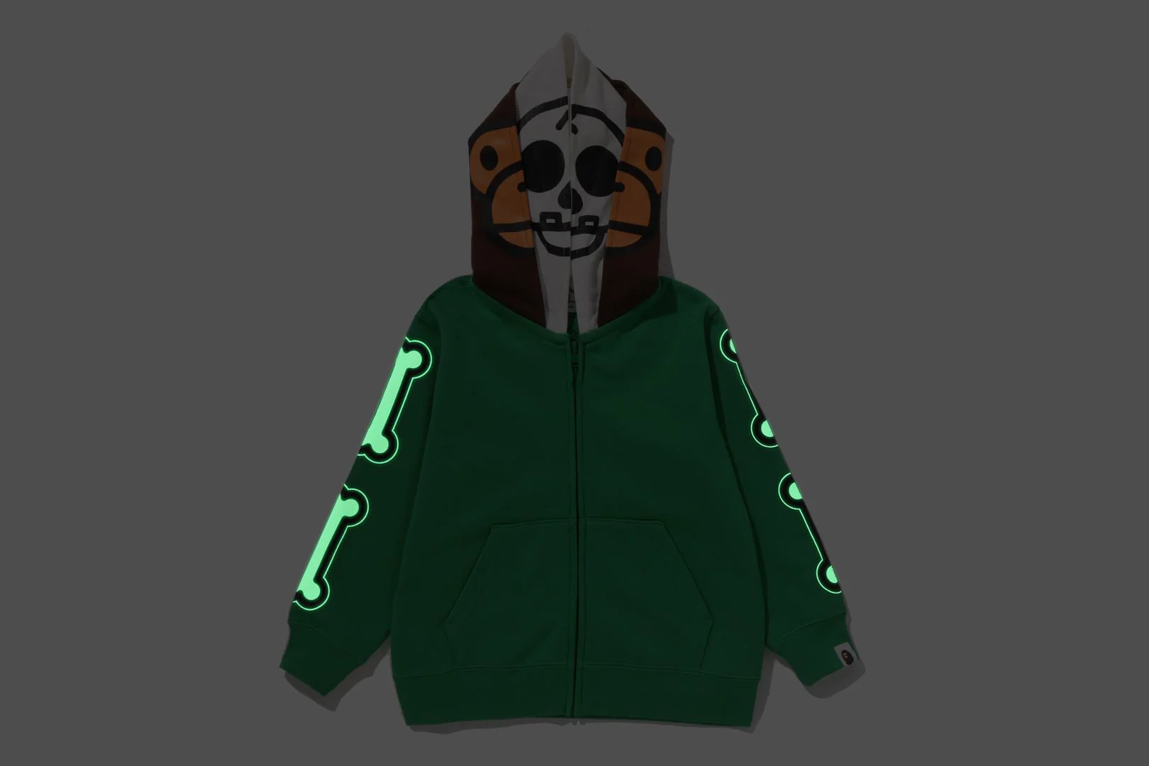 BABY MILO SKULL ZIP DOUBLE HOODIE KIDS - Image 15