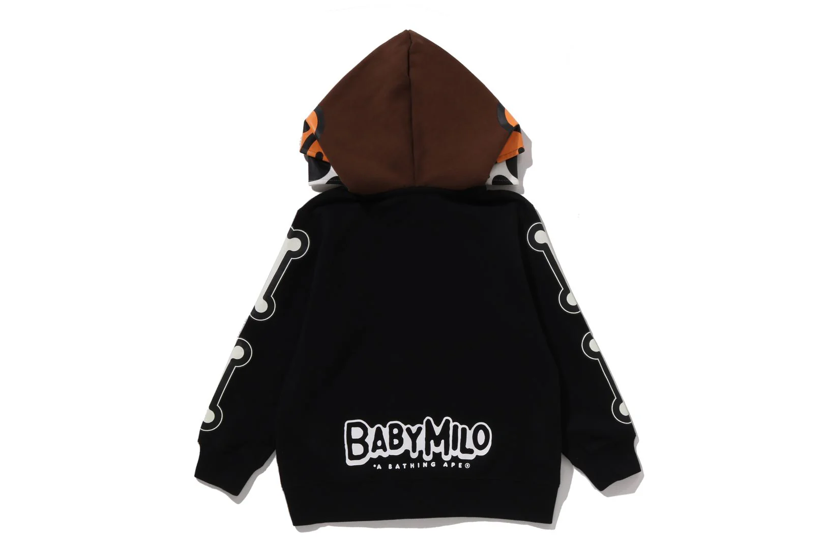 BABY MILO SKULL ZIP DOUBLE HOODIE KIDS - Image 4