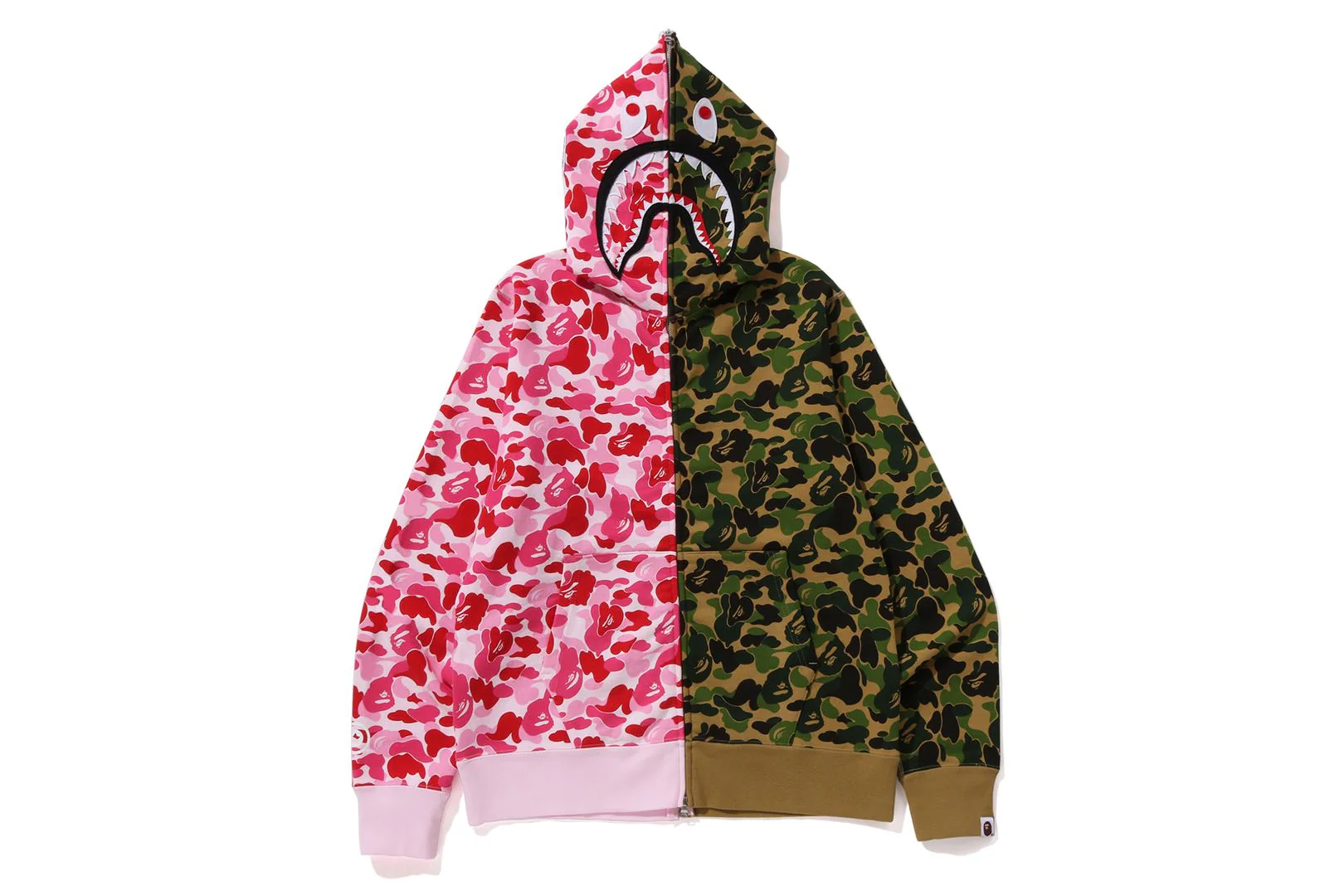 ABC CAMO SEPARATE SHARK FULL ZIP HOODIE - Image 6