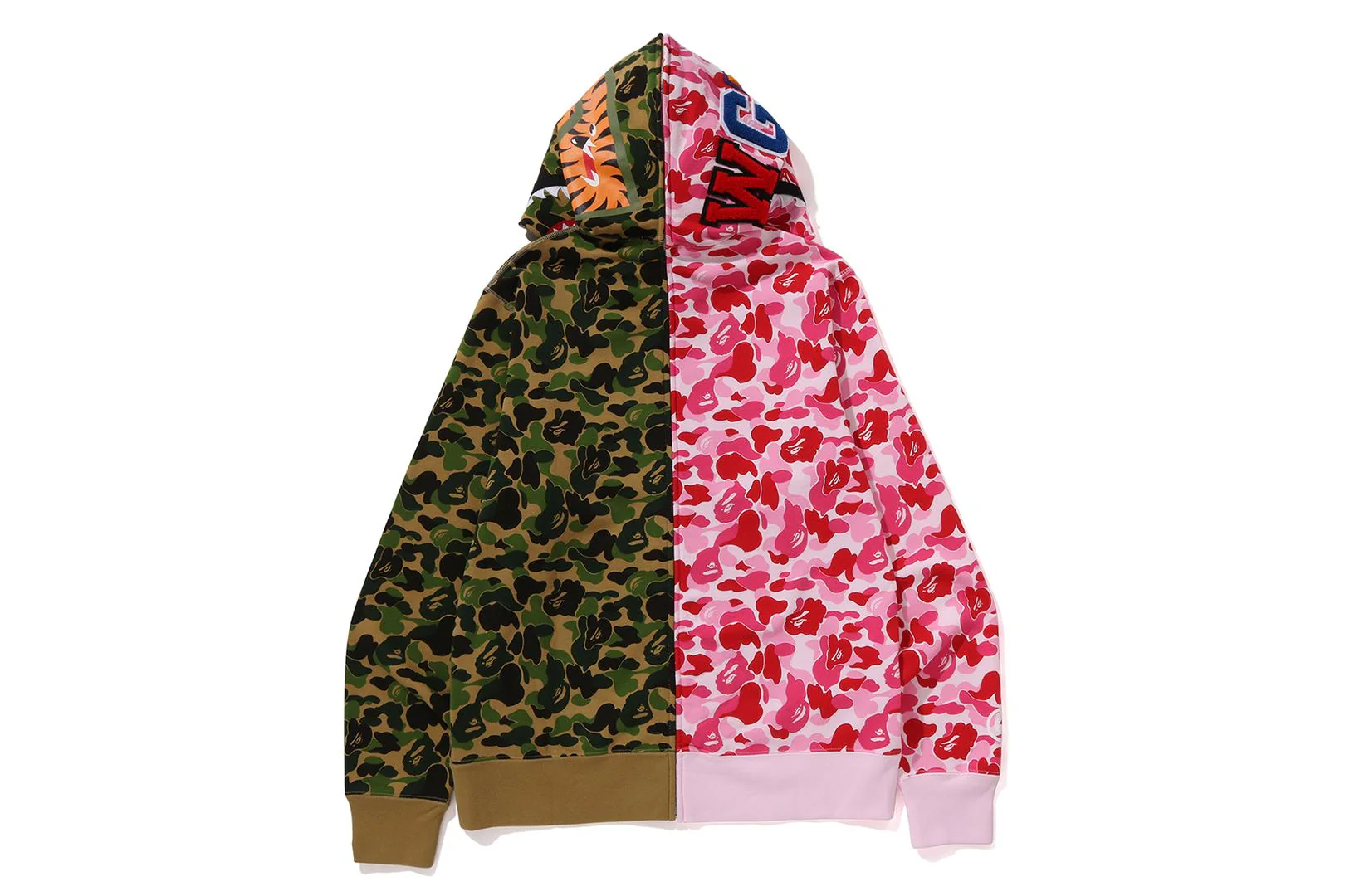 ABC CAMO SEPARATE SHARK FULL ZIP HOODIE - Image 9