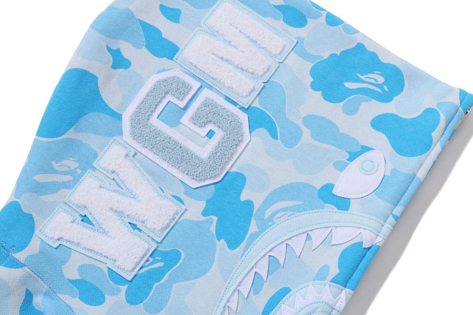 ICY BAPE ABC CAMO SHARK FULL ZIP HOODIE - Image 4