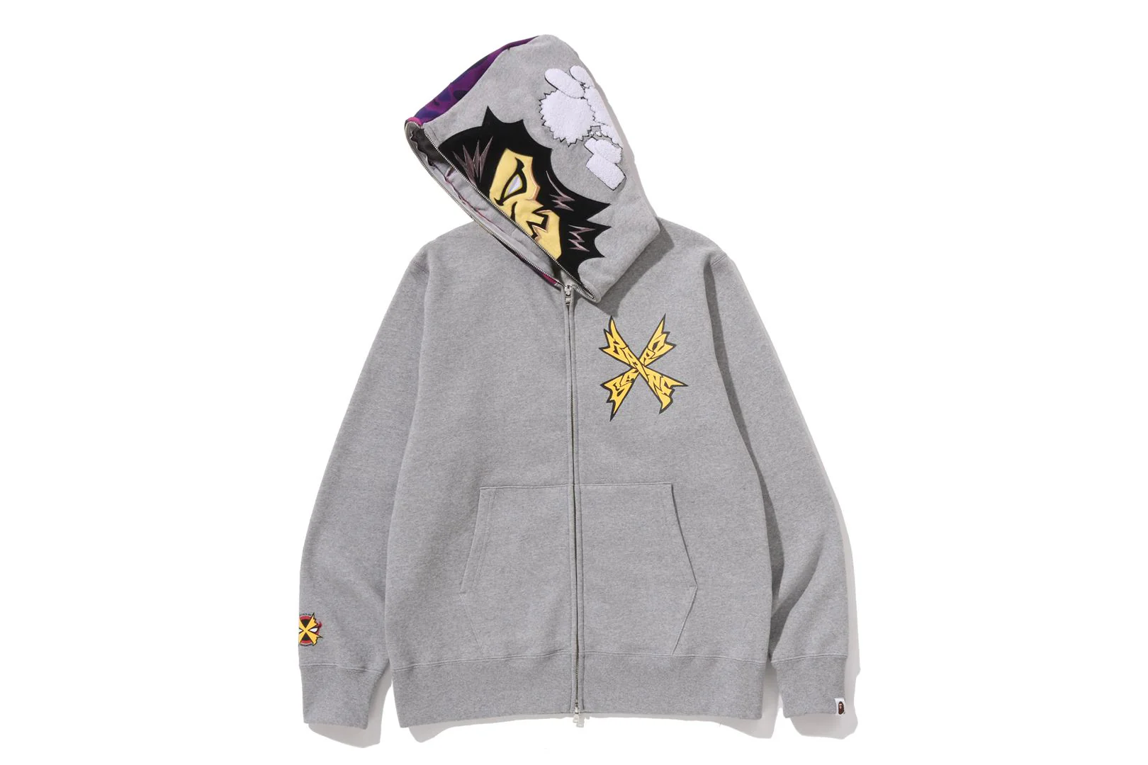 BAPEMAN-X FULL ZIP HOODIE - Image 3
