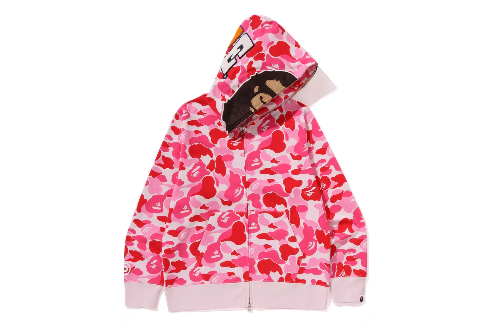 ABC CAMO 2ND APE FULL ZIP HOODIE - Image 10