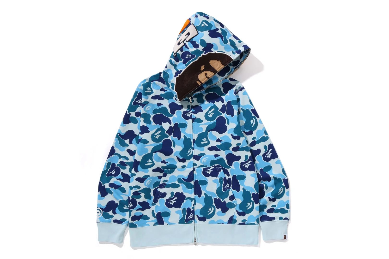 ABC CAMO 2ND APE FULL ZIP HOODIE - Image 2