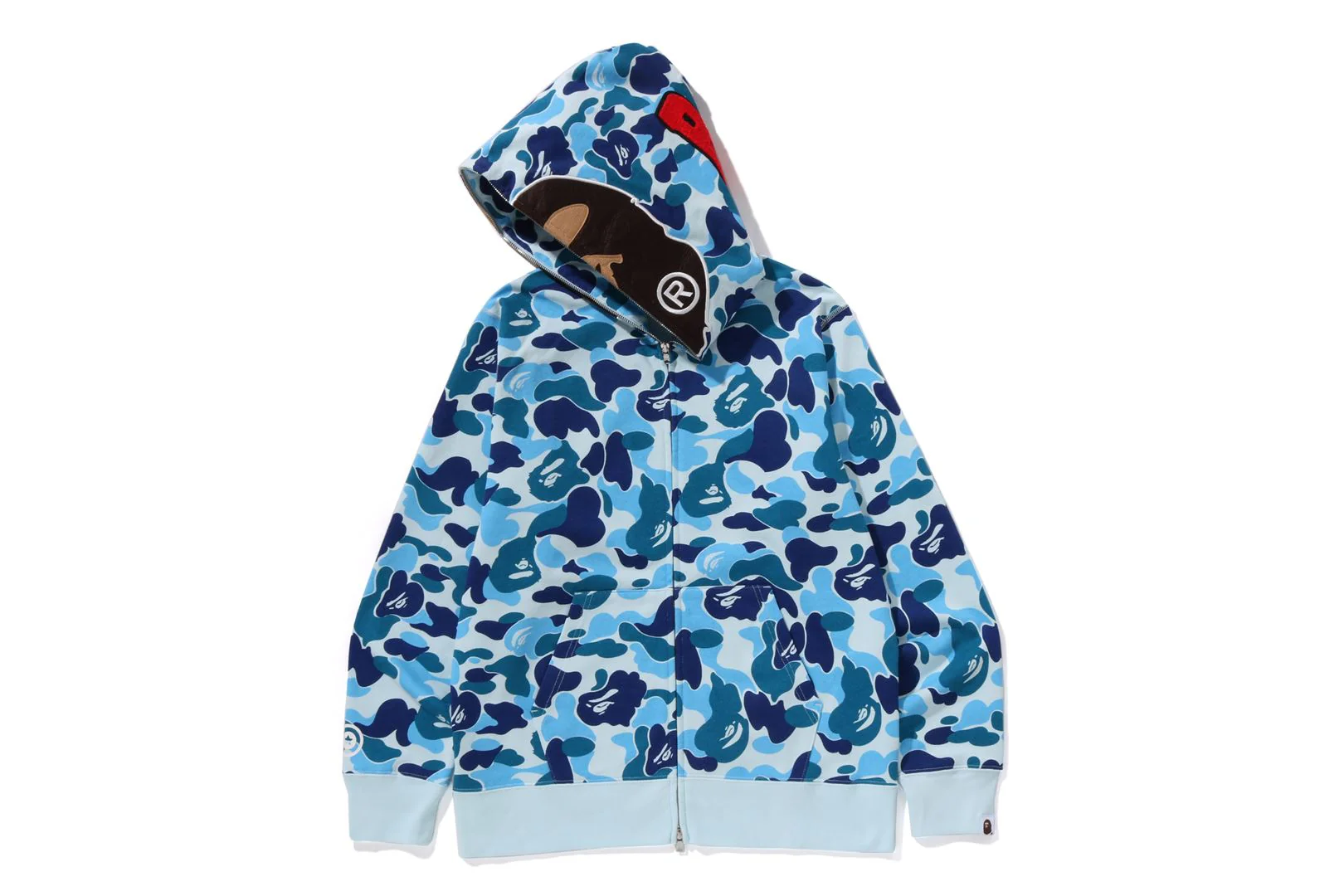 ABC CAMO 2ND APE FULL ZIP HOODIE - Image 3