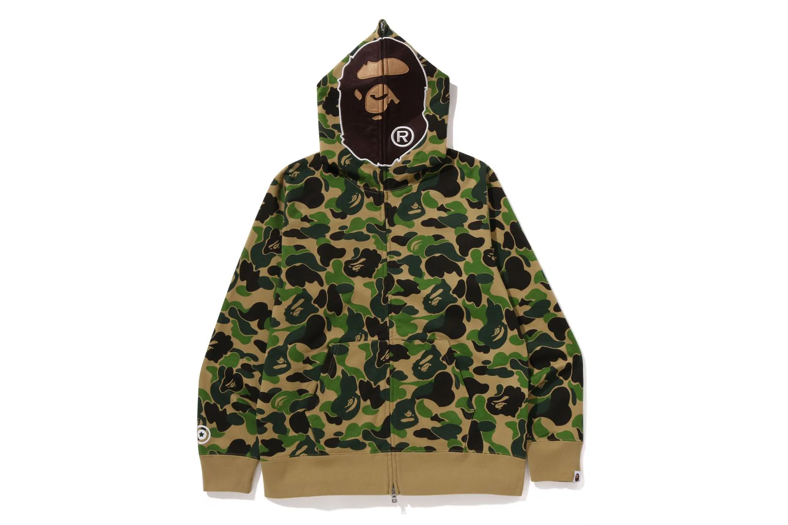 ABC CAMO 2ND APE FULL ZIP HOODIE - Image 5