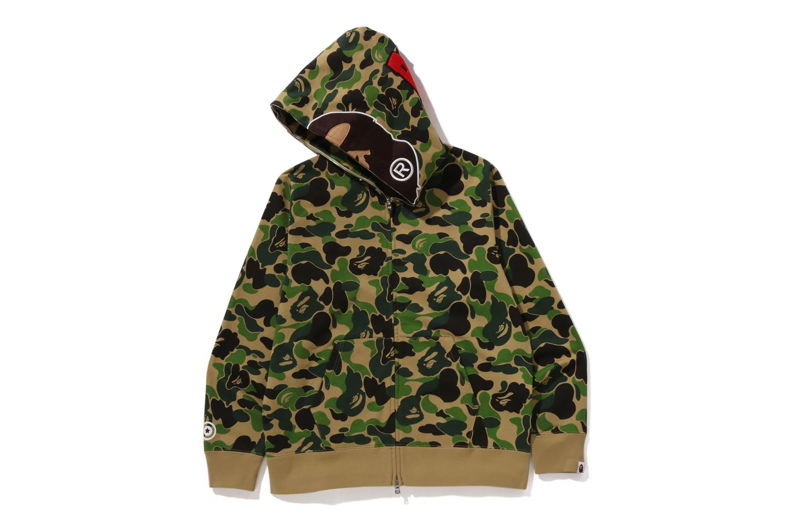 ABC CAMO 2ND APE FULL ZIP HOODIE - Image 7