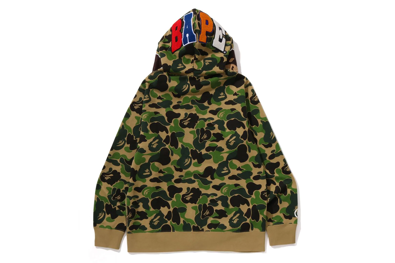 ABC CAMO 2ND APE FULL ZIP HOODIE - Image 8