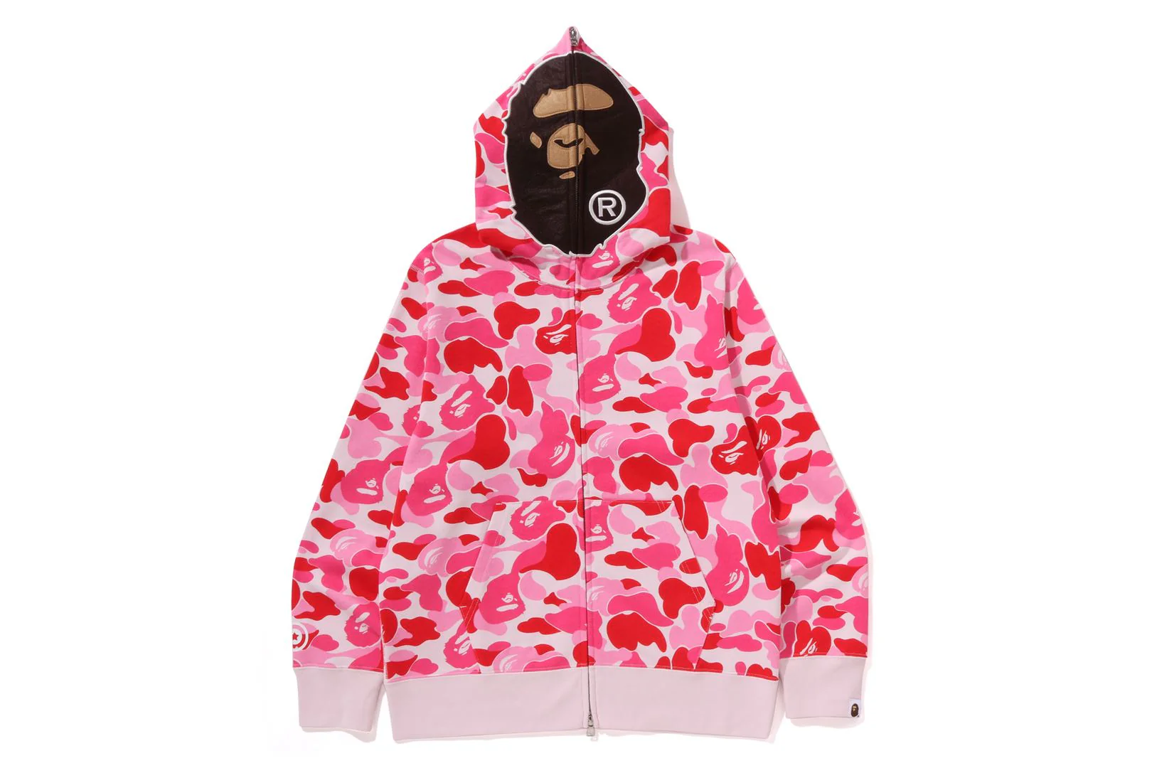 ABC CAMO 2ND APE FULL ZIP HOODIE - Image 9