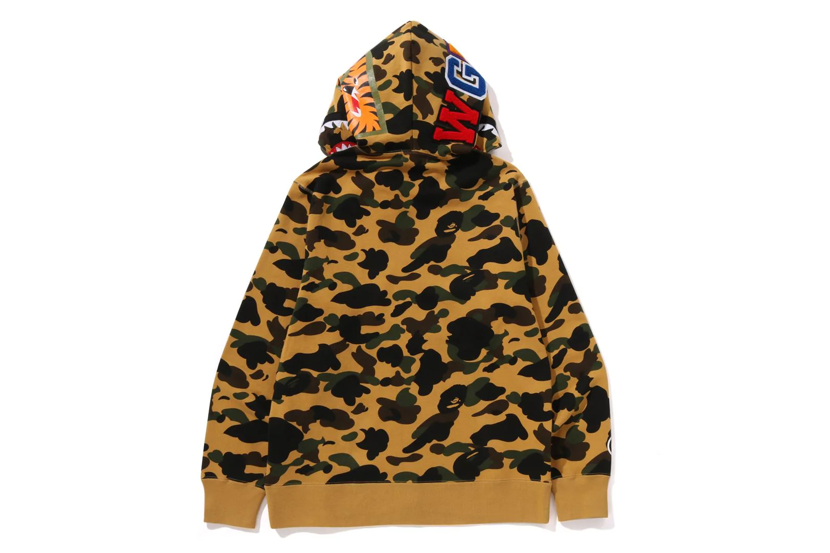 1ST CAMO SHARK FULL ZIP HOODIE - Image 3