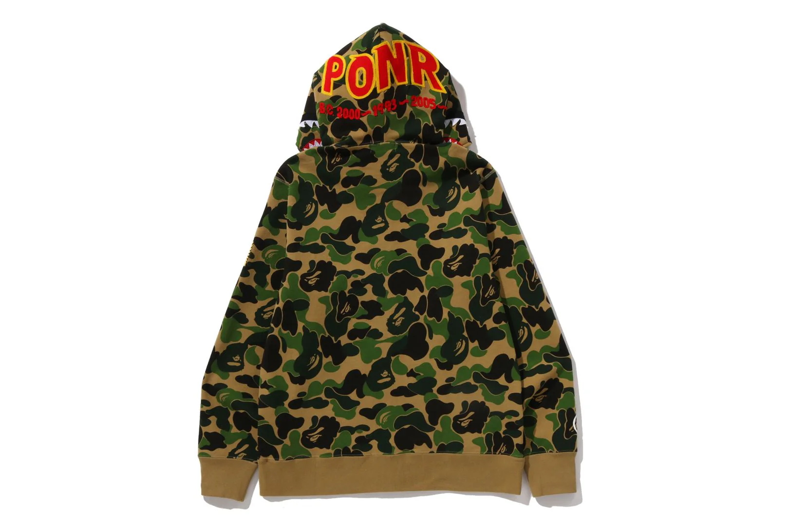ABC CAMO 2ND SHARK FULL ZIP HOODIE - Image 3