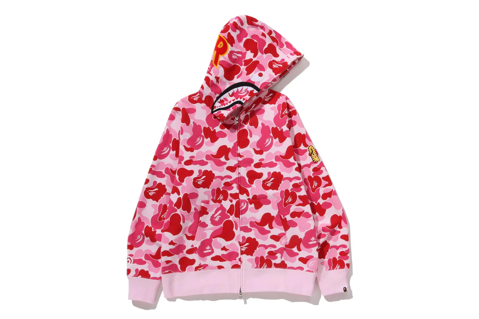 ABC CAMO 2ND SHARK FULL ZIP HOODIE - Image 4
