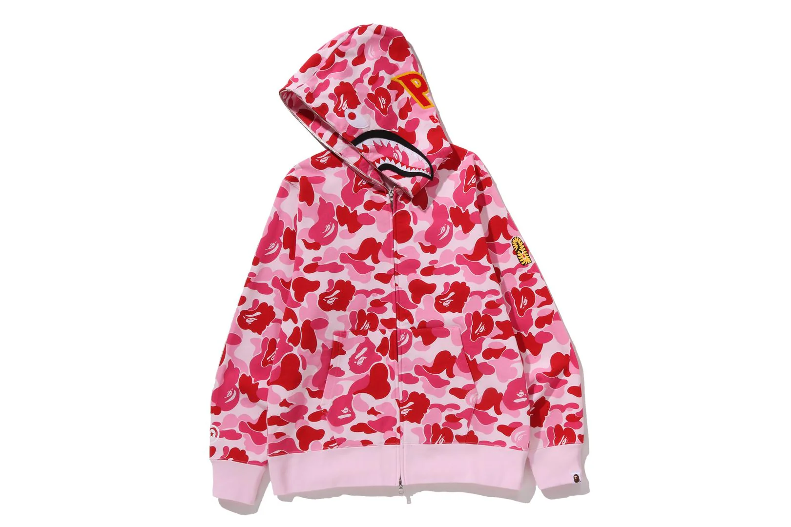 ABC CAMO 2ND SHARK FULL ZIP HOODIE - Image 5