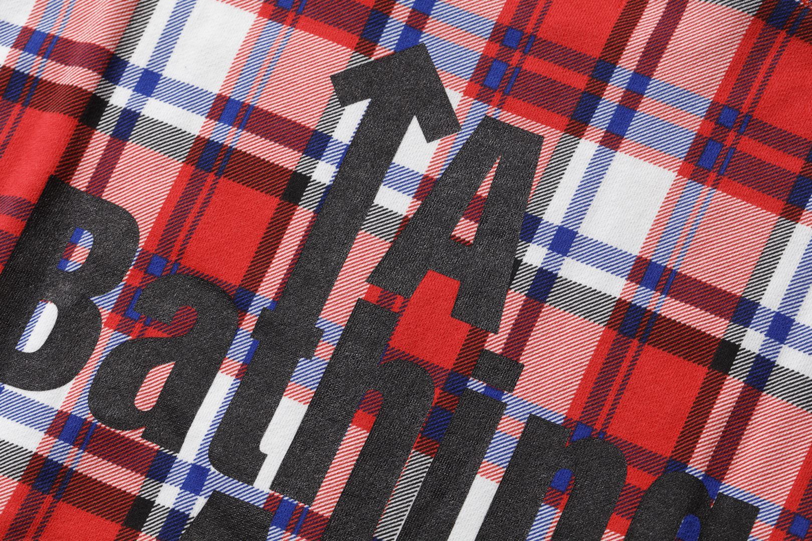 BAPE STORE LONDON BAPE CHECK RLX CREWNECK - Image 3