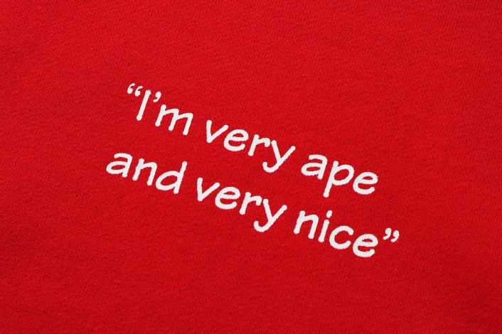 BAPE STORE LONDON VERY APE RELAX PULLOVER HOODIE - Image 9