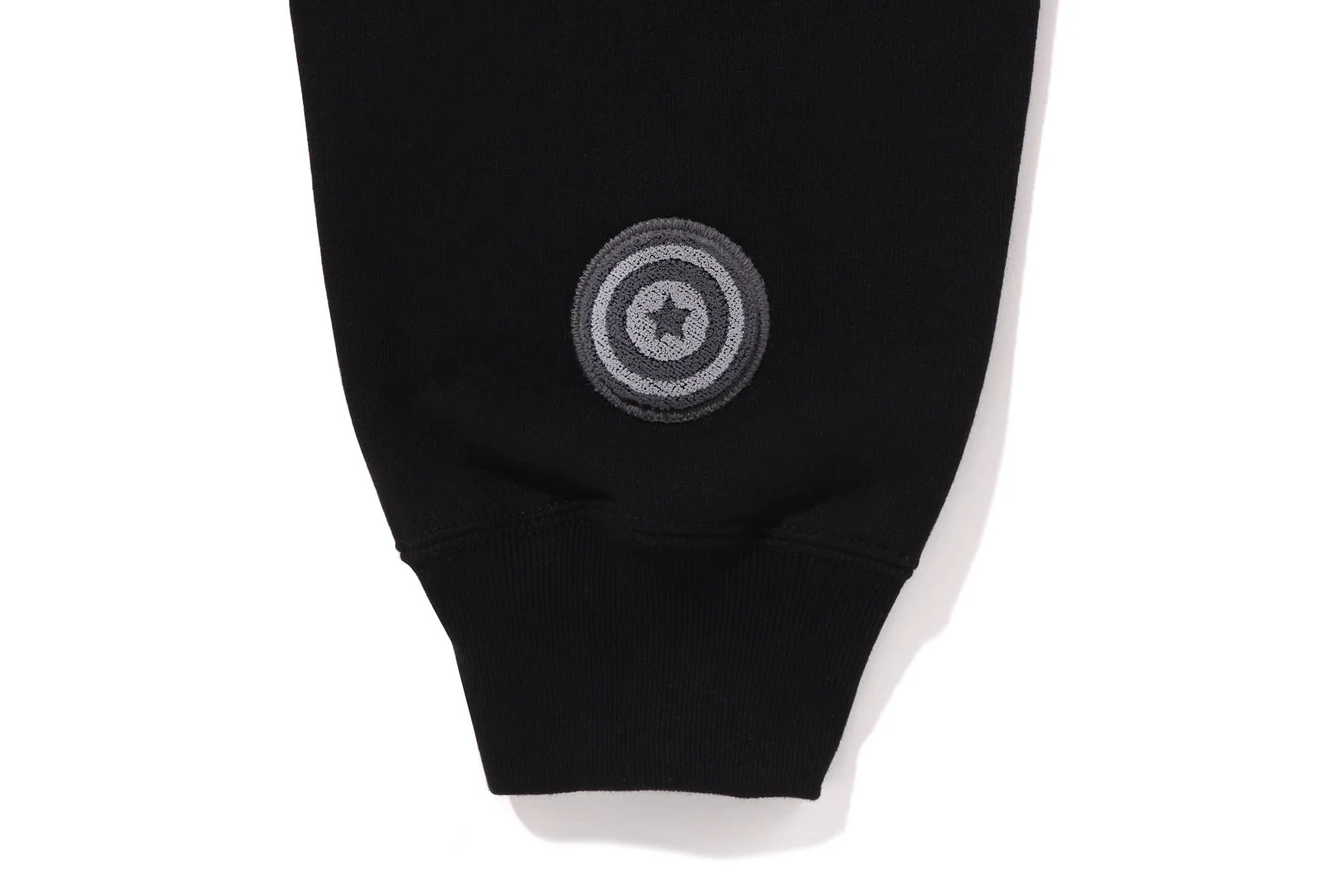 APE HEAD ONE POINT SHARK ZIP HOODIE MENS - Image 12
