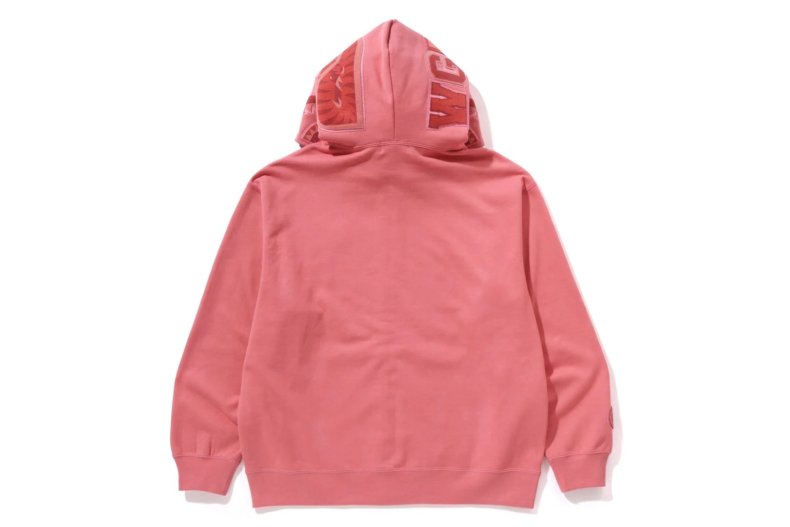 APE HEAD ONE POINT SHARK ZIP HOODIE MENS - Image 3