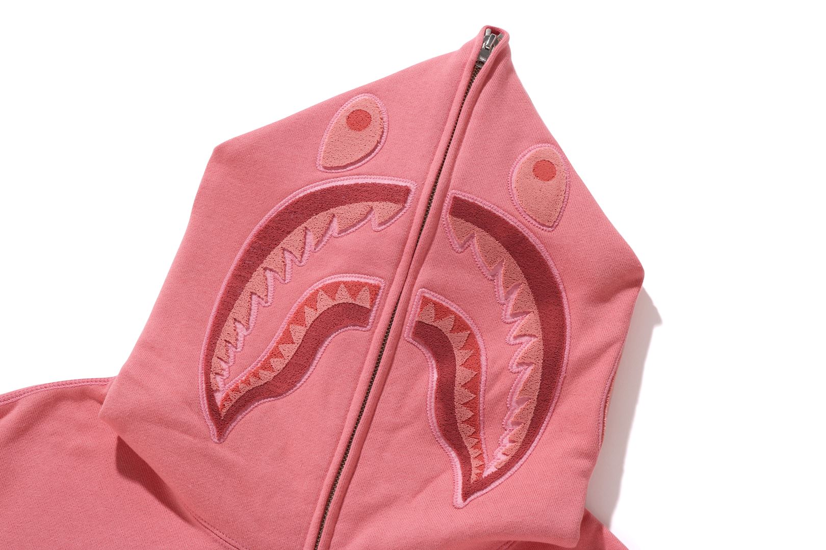 APE HEAD ONE POINT SHARK ZIP HOODIE MENS - Image 4
