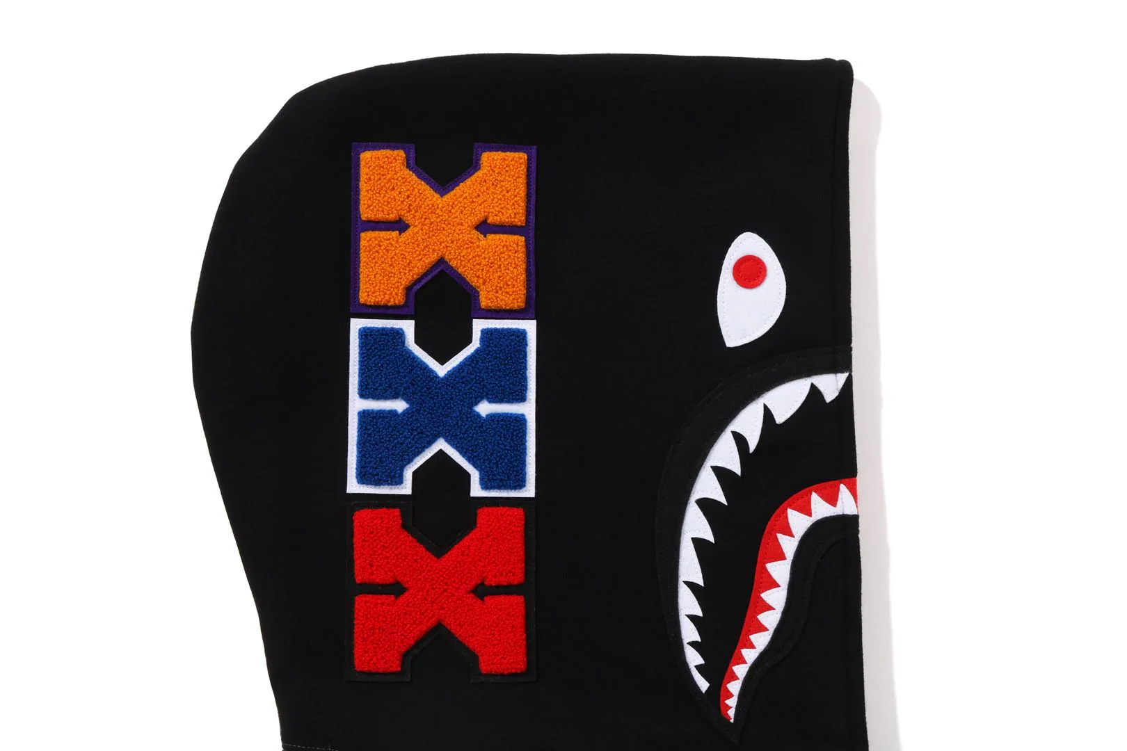 BAPE X GOD SELECTION XXX SHARK FULL ZIP HOODIE - Image 4