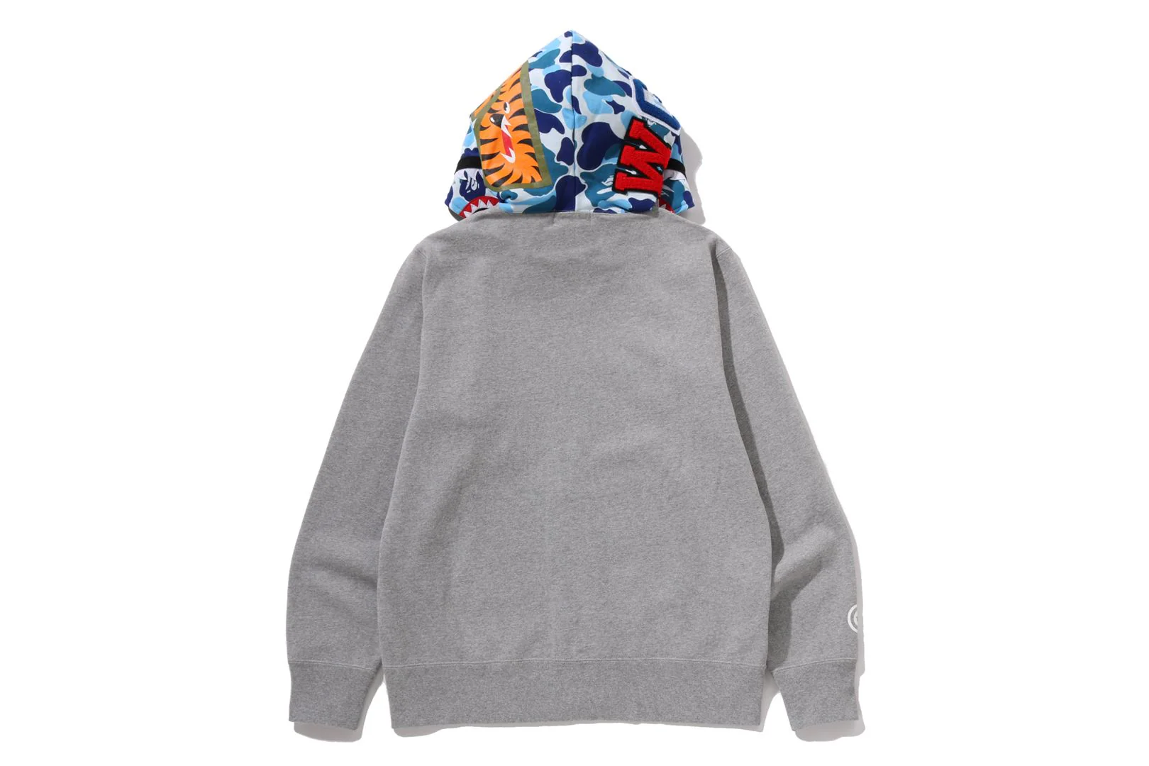 ABC CAMO SHARK FULL ZIP HOODIE - Image 3