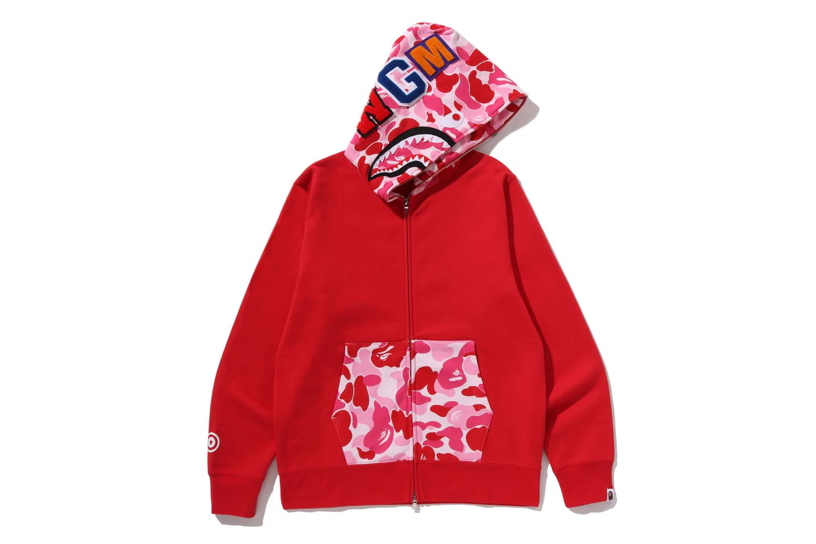 ABC CAMO SHARK FULL ZIP HOODIE - Image 7