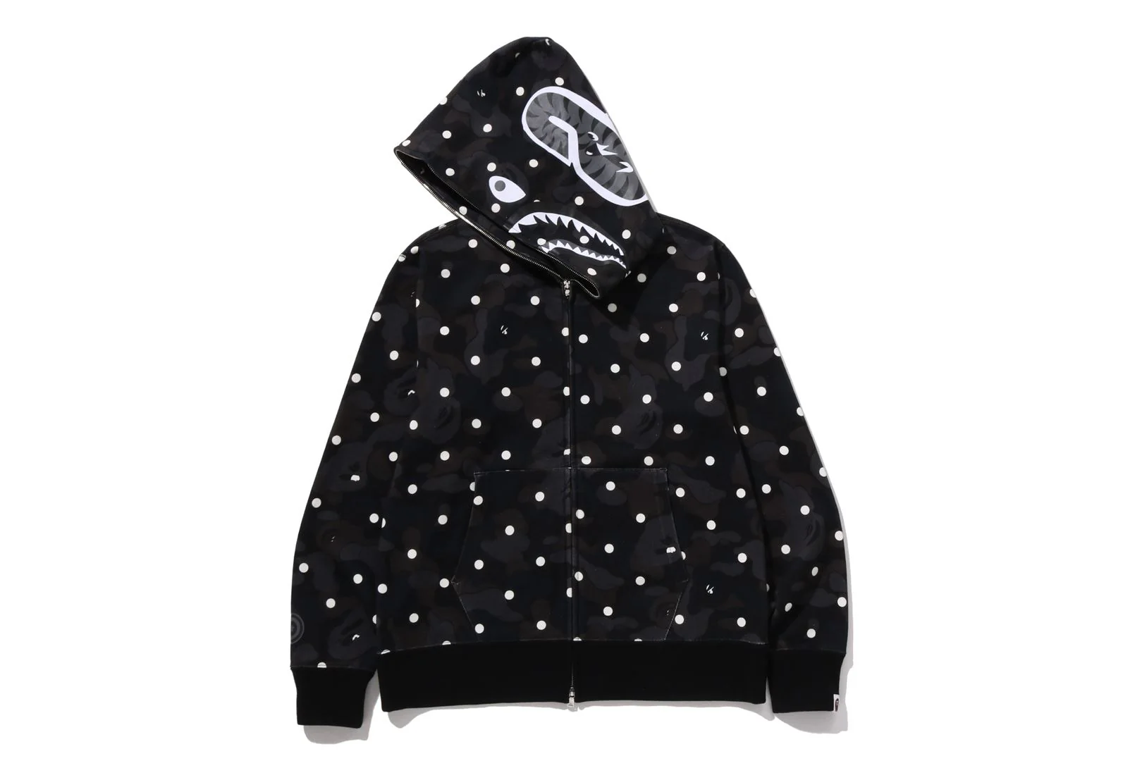ABC DOT SHARK FULL ZIP HOODIE - Image 2