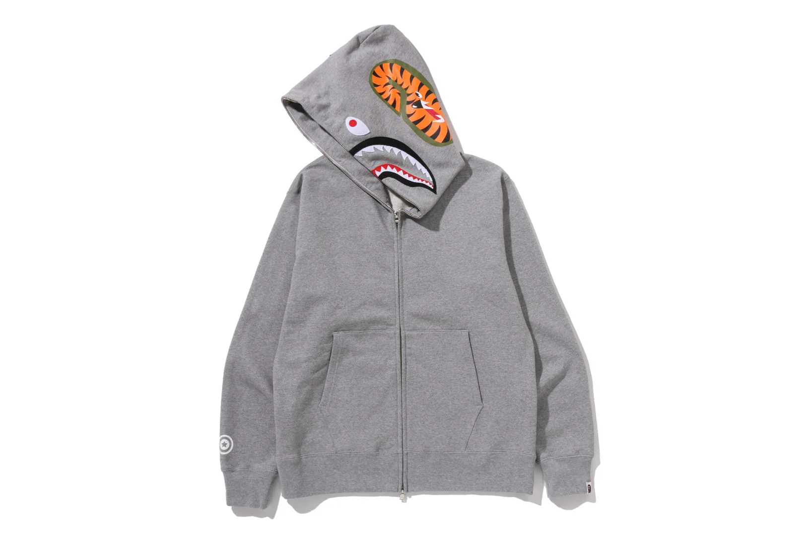 SHARK FULL ZIP HOODIE - Image 2