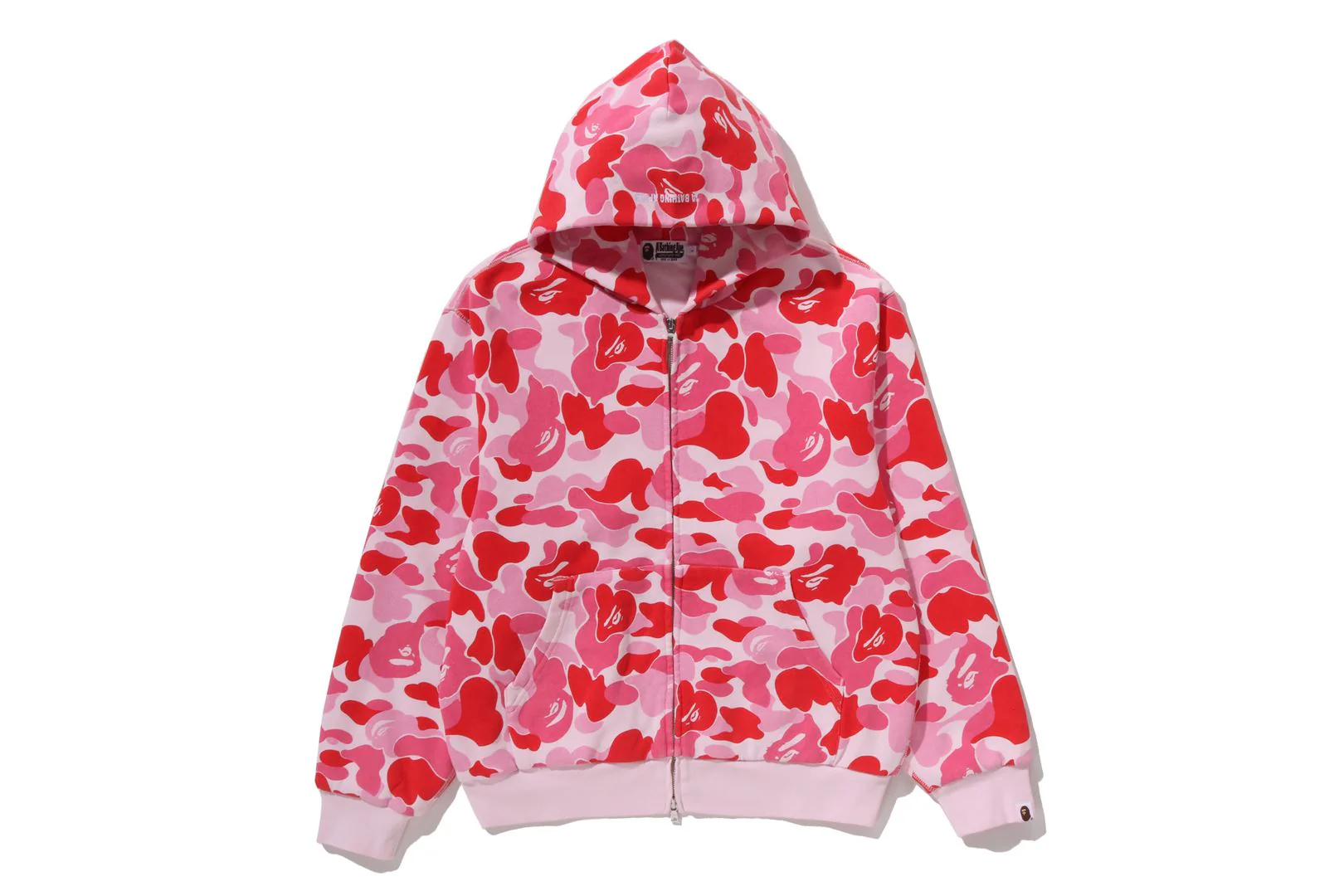ABC CAMO HEAVY WASH CROPPED FIT ZIP HOODIE - Image 7