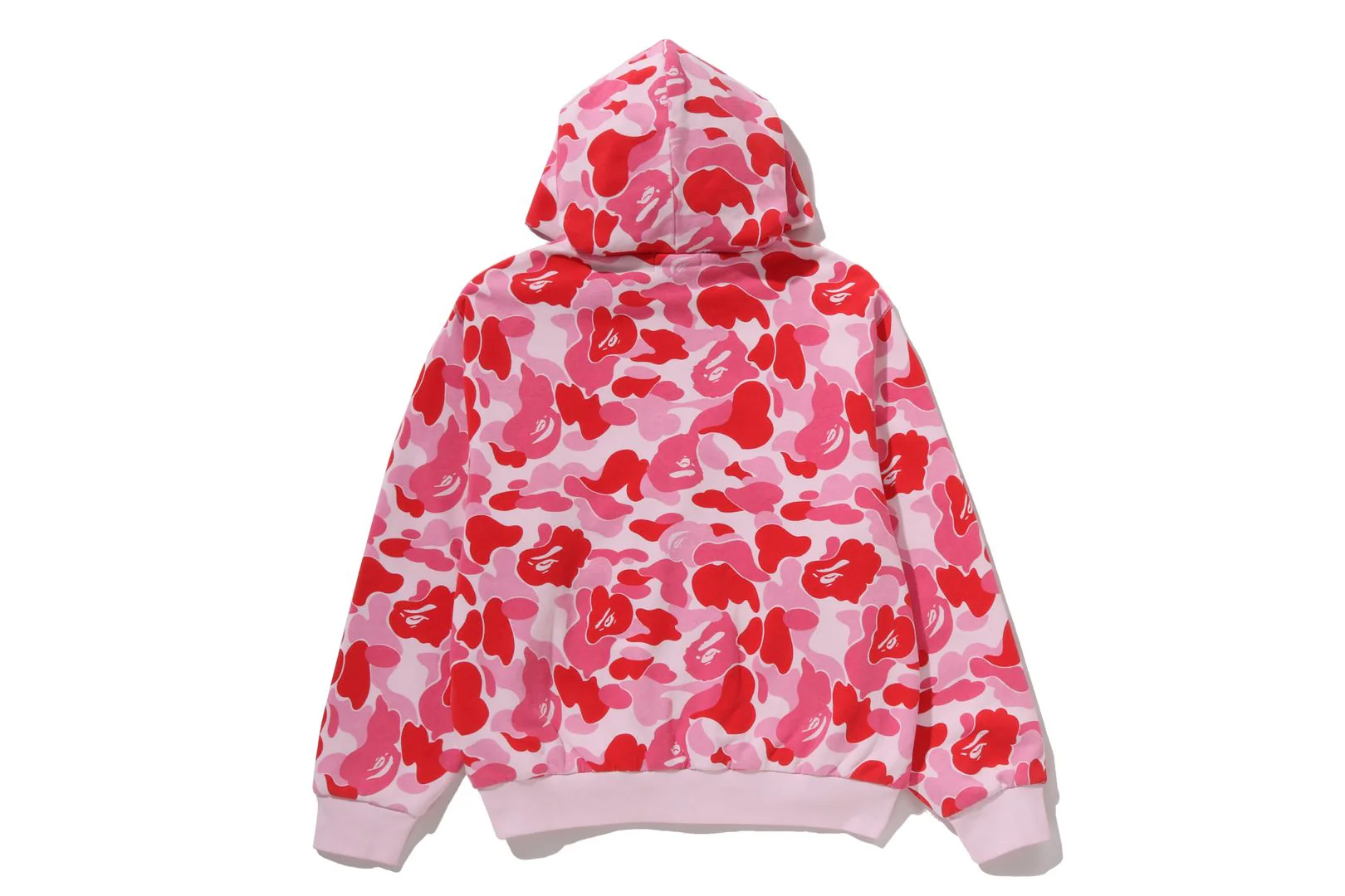 ABC CAMO HEAVY WASH CROPPED FIT ZIP HOODIE - Image 8