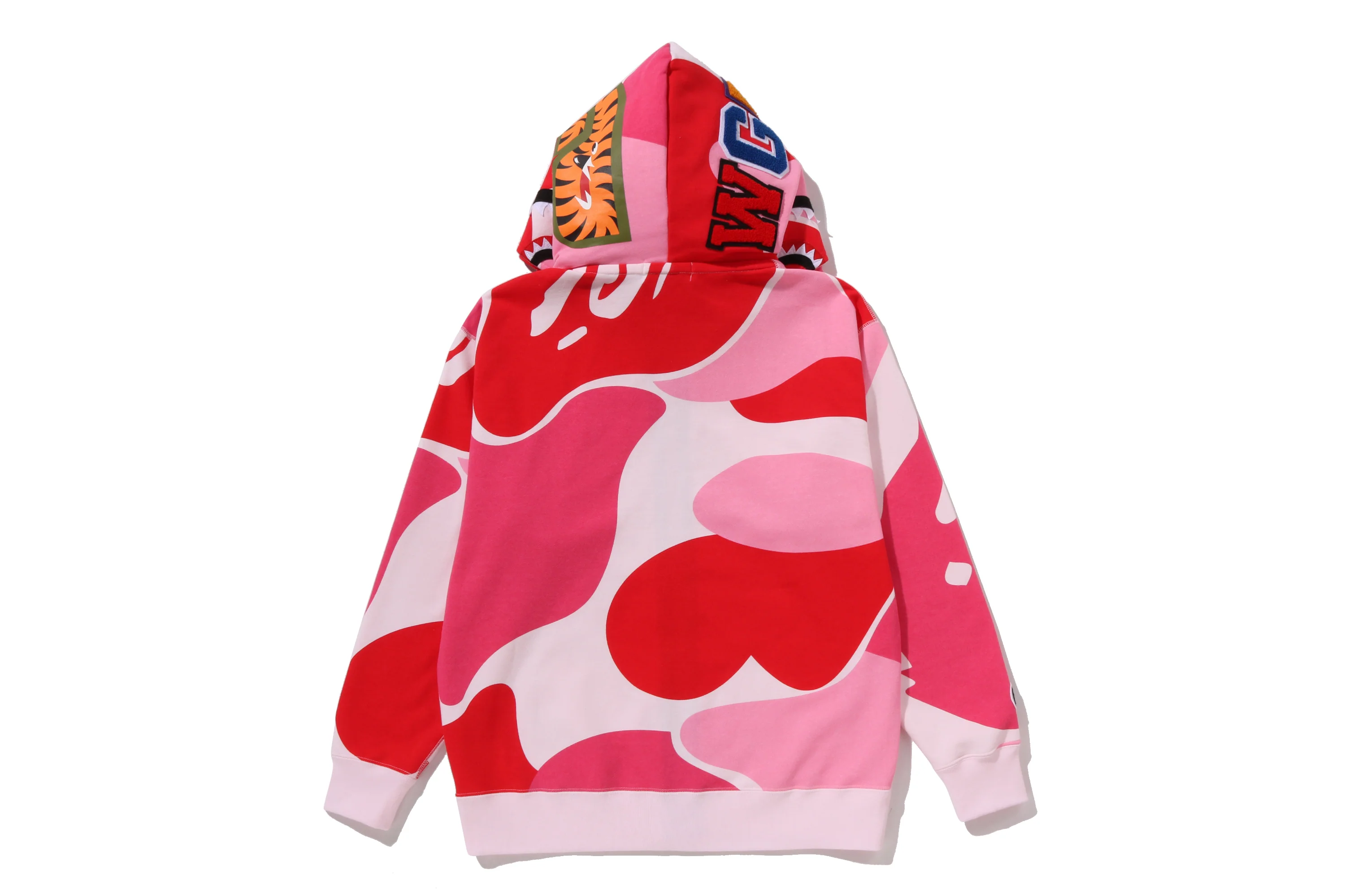 MEGA ABC CAMO DOUBLE SHARK RELAXED FIT FULL ZIP HOODIE - Image 14