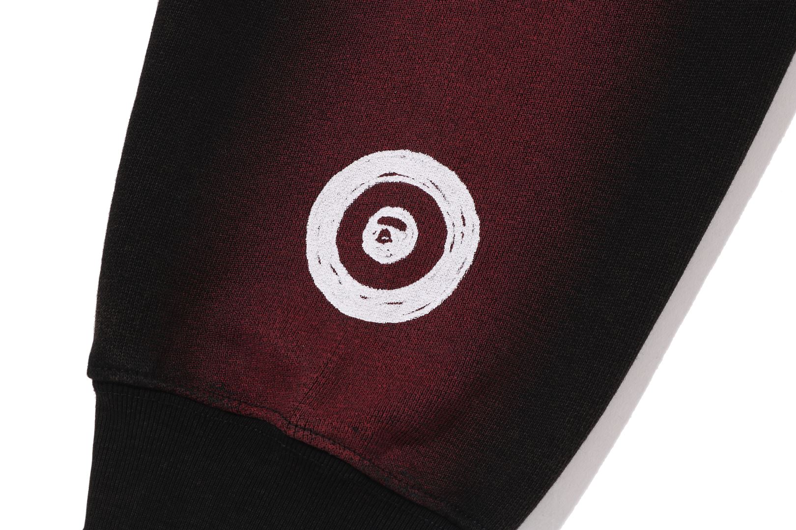 HAND DRAW FOOTBALL SHARK RELAXED FIT FULL ZIP HOODIE - Image 7