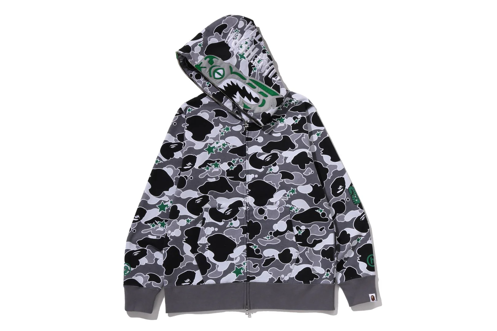 BAPE X HIDDEN STA CAMO TIGER FULL ZIP HOODIE - Image 3