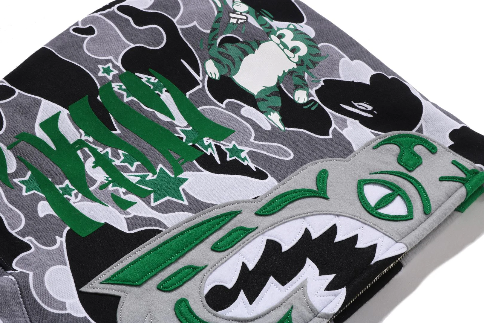 BAPE X HIDDEN STA CAMO TIGER FULL ZIP HOODIE - Image 5