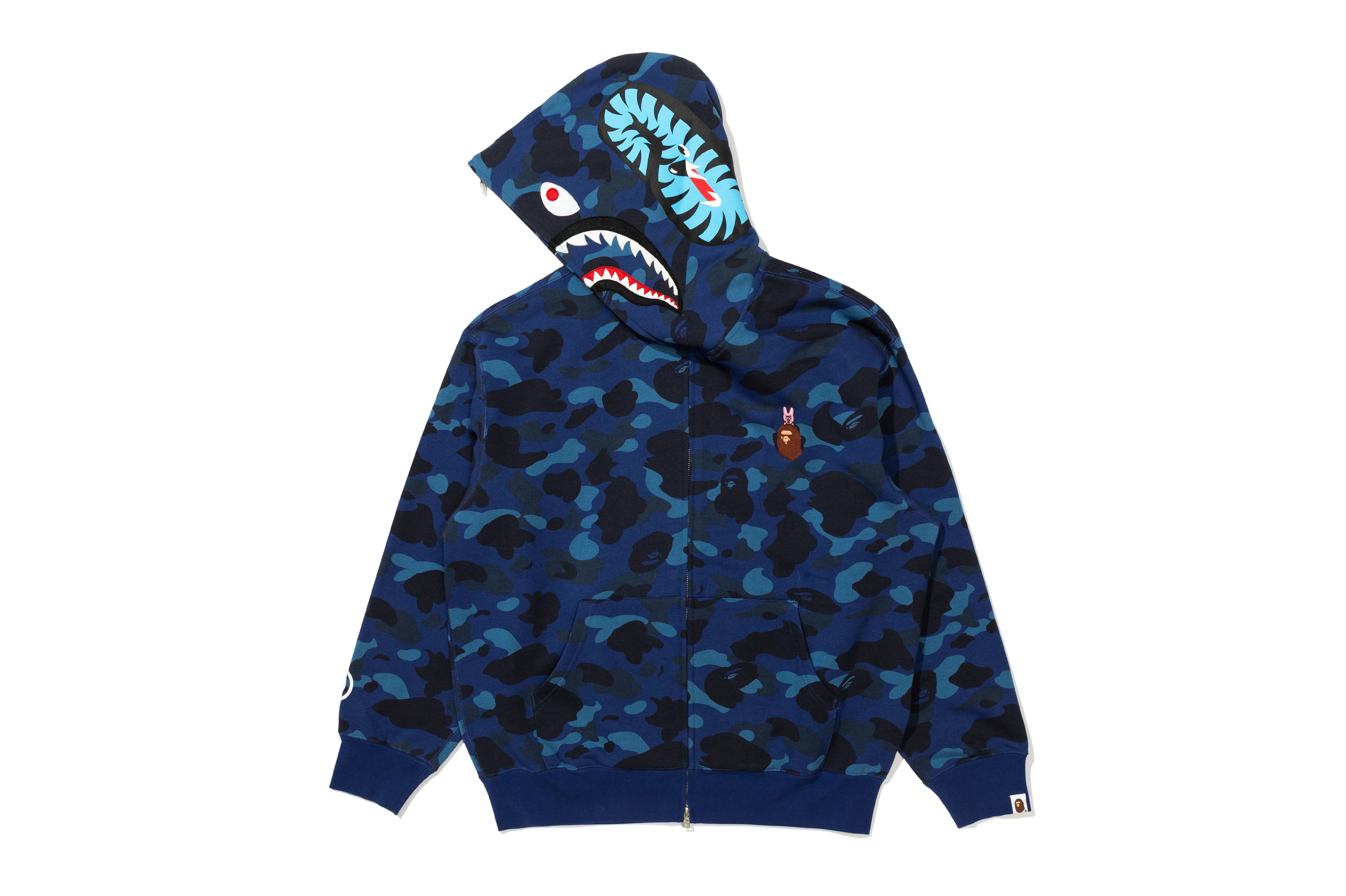 BAPE X STRAY KIDS DWAEKKI SHARK FULL ZIP HOODIE - Image 3
