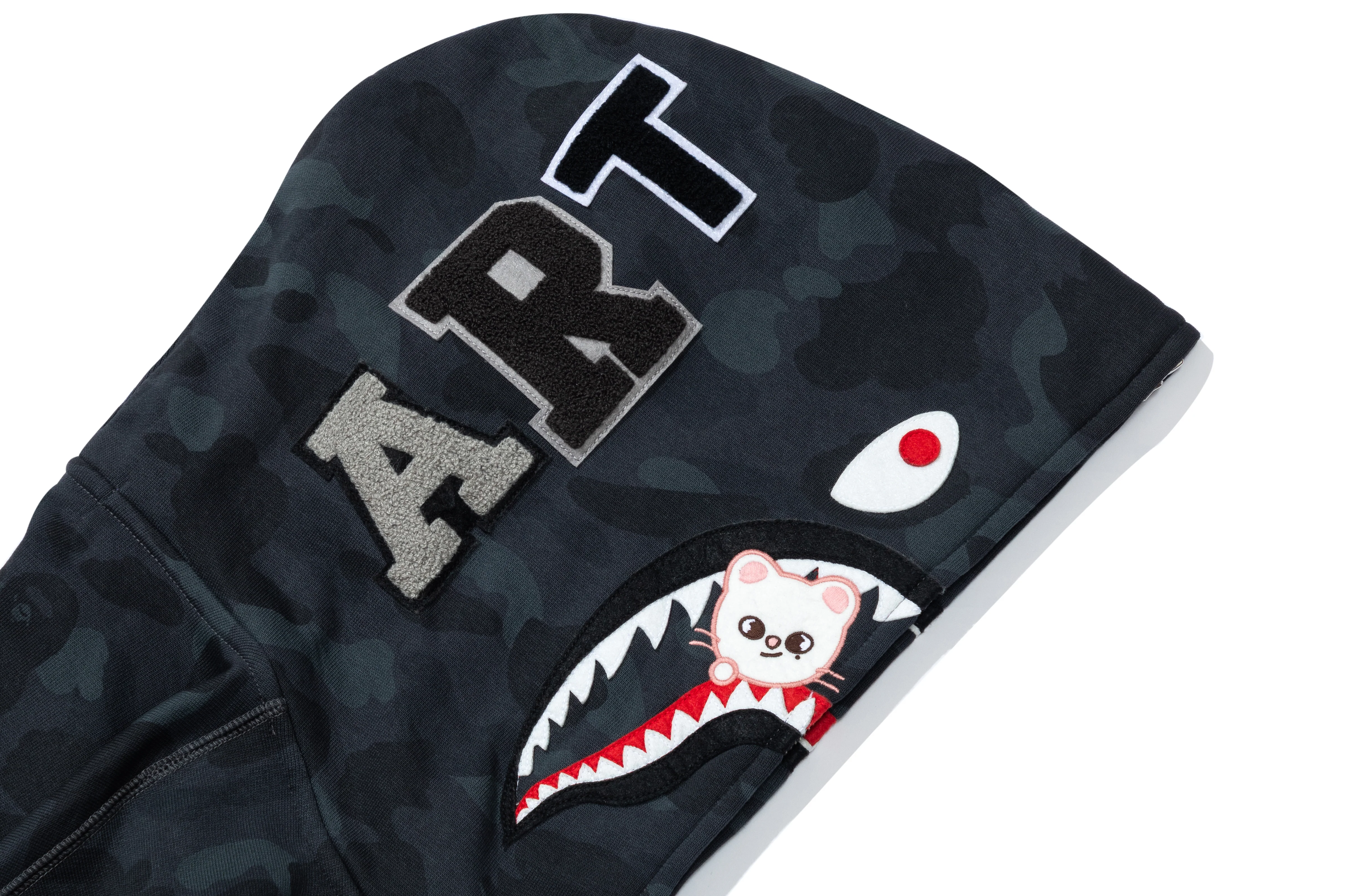 BAPE X STRAY KIDS JINIRET SHARK FULL ZIP HOODIE - Image 5