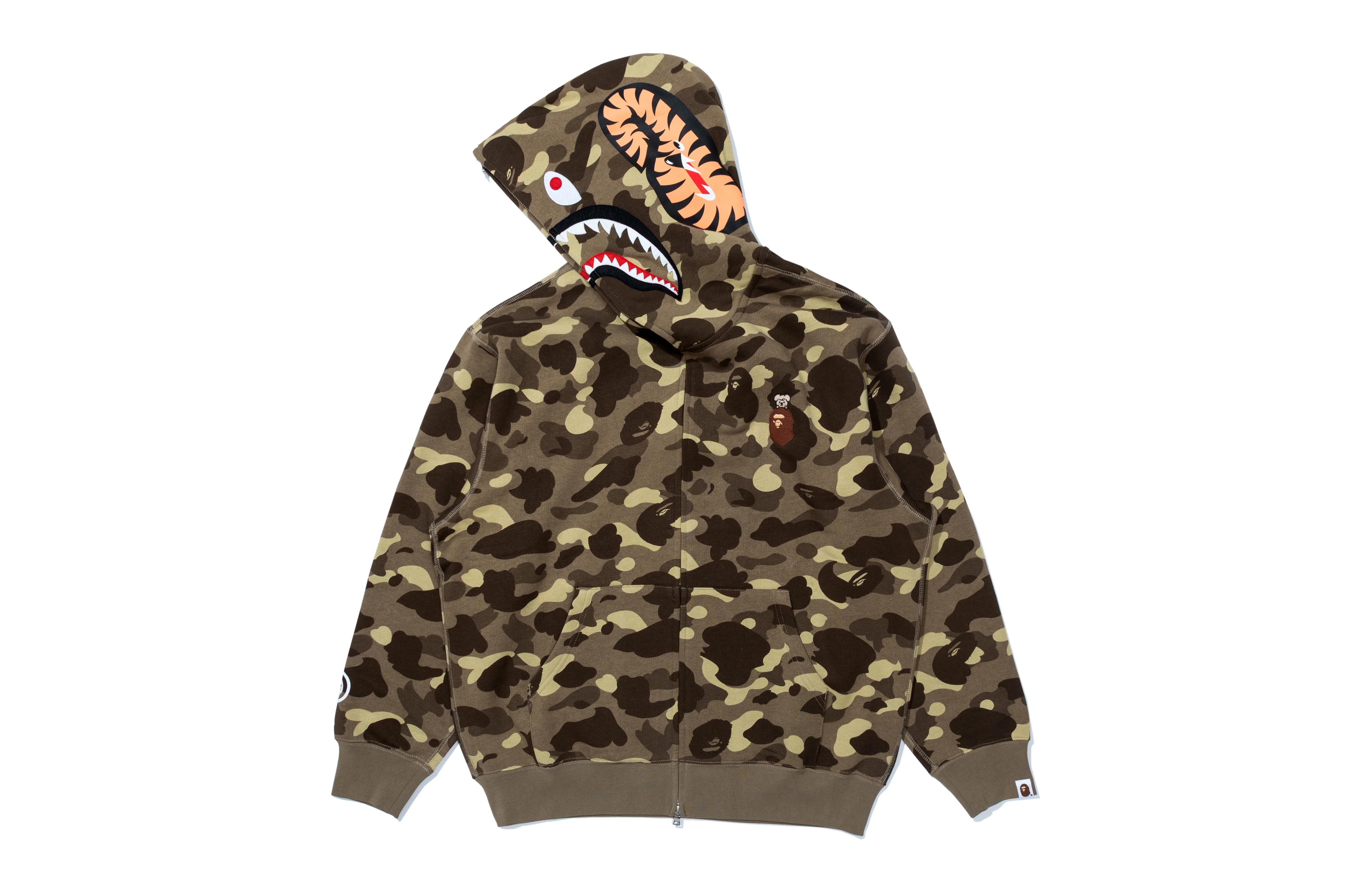 BAPE X STRAY KIDS PUPPYM SHARK FULL ZIP HOODIE - Image 2