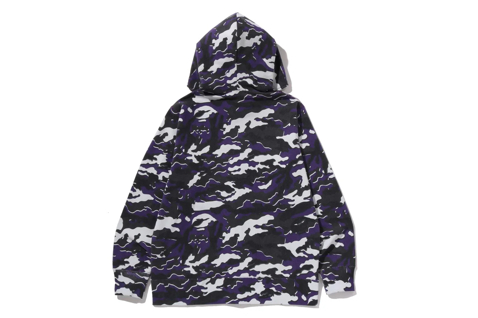 GLITCH WOODLAND CAMO FULL ZIP HOODIE - Image 5