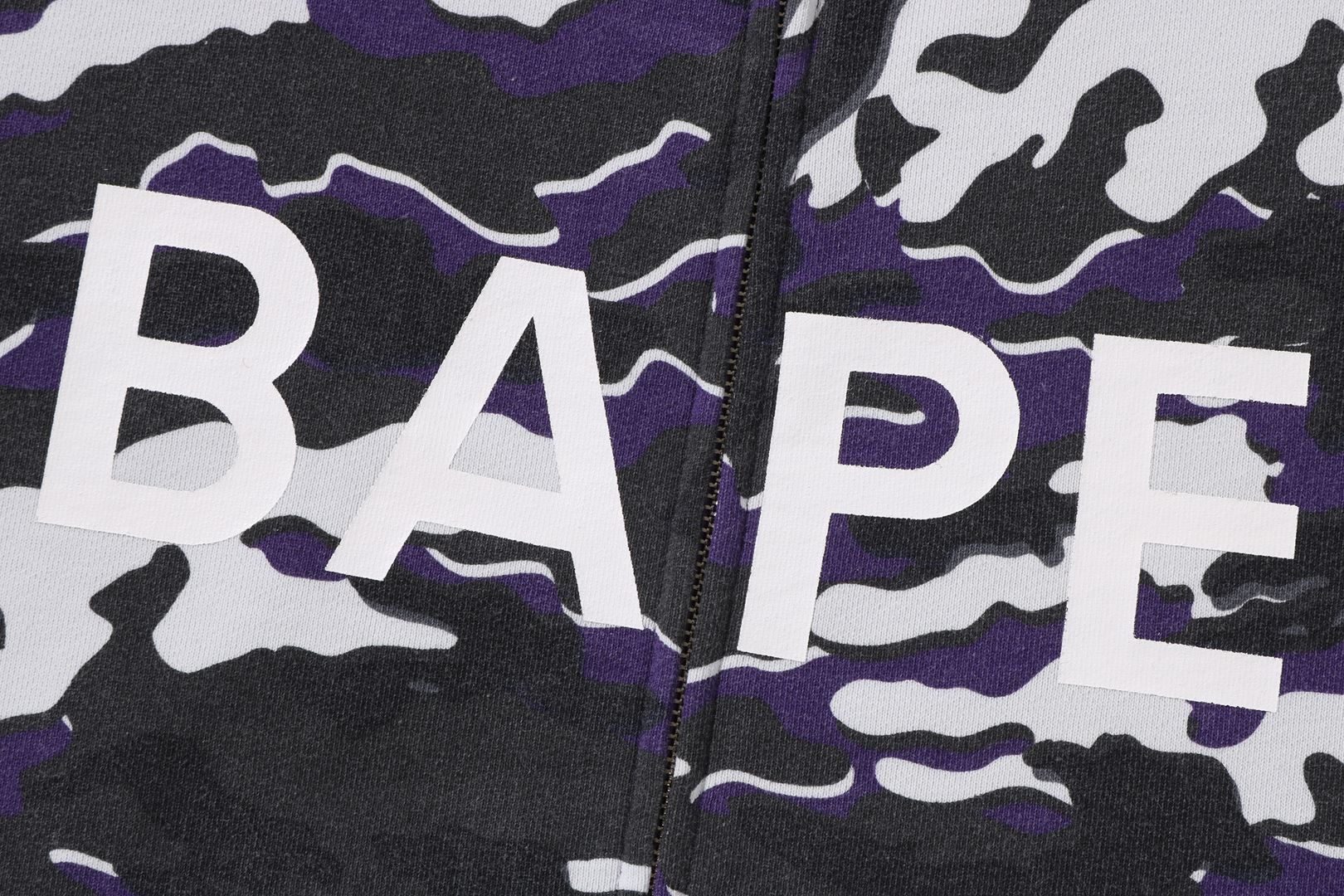 GLITCH WOODLAND CAMO FULL ZIP HOODIE - Image 6